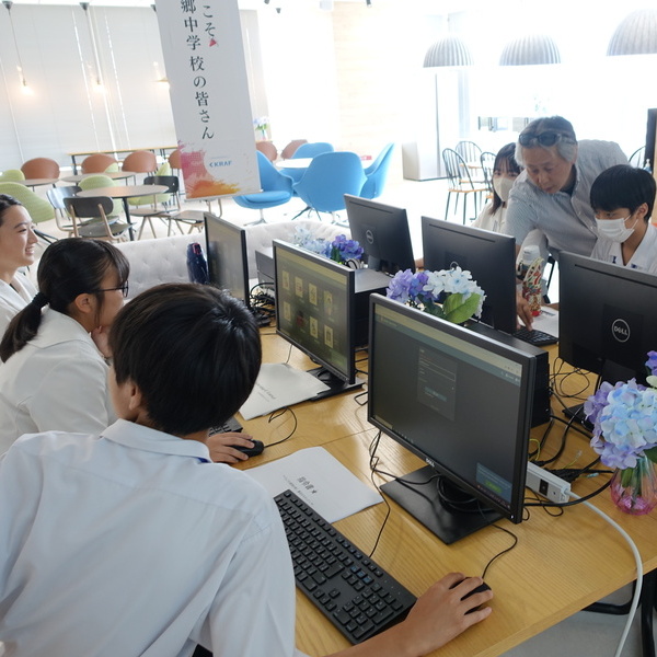 宮崎市立本郷中学校　職場体験