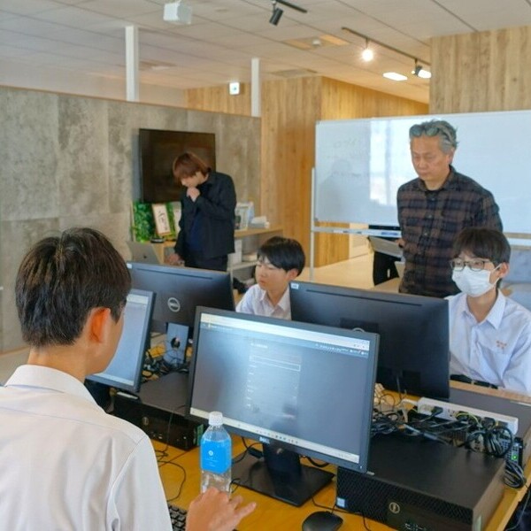 赤江中学校 職場体験