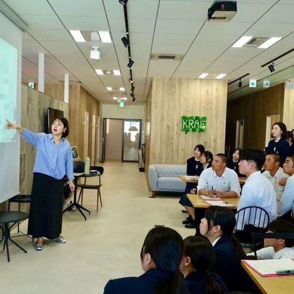 都城商業高校 企業見学